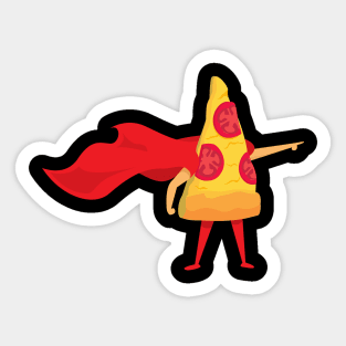 Tomato Pizza Hero Sticker